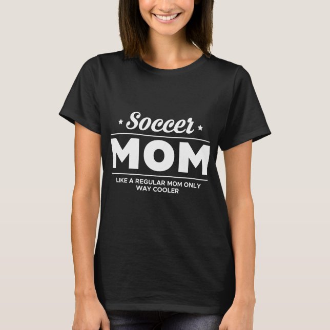 Soccer Mum Coach Trainer Training T-Shirt (Front)