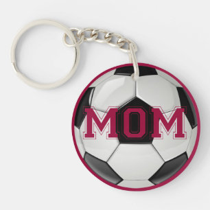Soccer Mum Custom Colours Key Ring