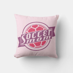 Soccer Mum Custom Name And Number Cushion