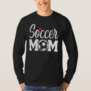 Soccer Mum Cute Mum Life Soccer Game Day Cheer Mum T-Shirt
