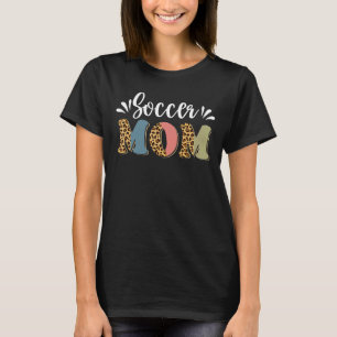 Soccer Mum Cute Mum Life Soccer Game Day Cheer Mum T-Shirt