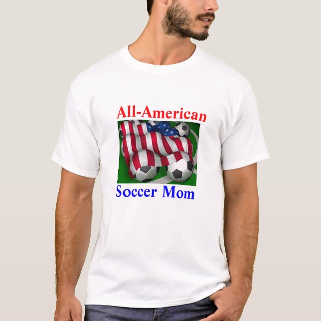 Soccer Mum/Dad T-Shirt Template (Front)