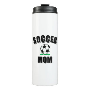 Soccer Mum Drawing And Text Thermal Tumbler