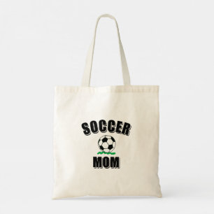 Soccer Mum Drawing And Text Tote Bag