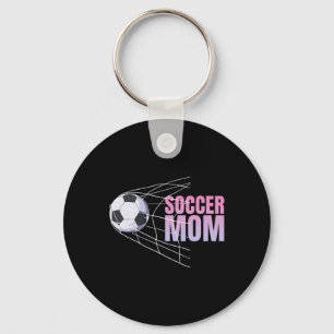 Soccer Mum Footll Sport Footller Soccer Player Mot Key Ring