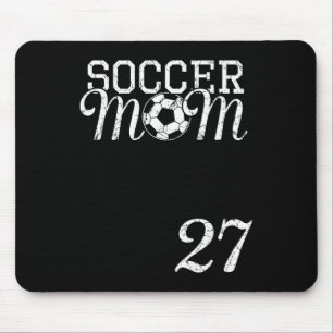 Soccer Mum Jersey Number 27 Favourite Player #27 T Mouse Pad