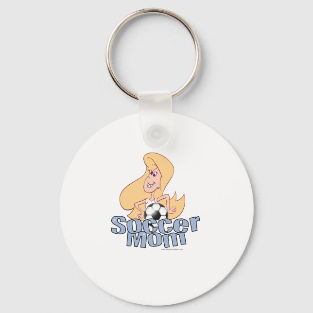 Soccer Mum Key Ring (Front)