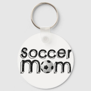 Soccer Mum Key Ring