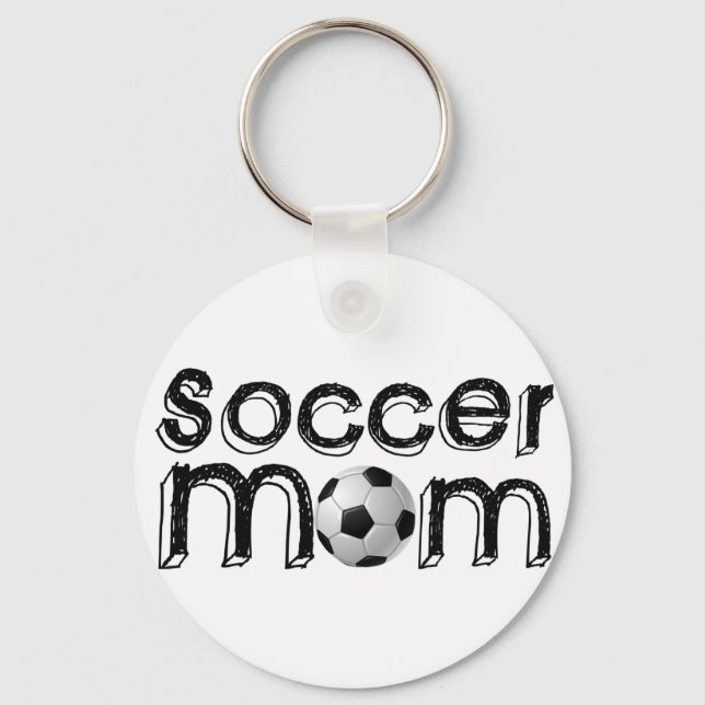 Soccer Mum Key Ring (Front)