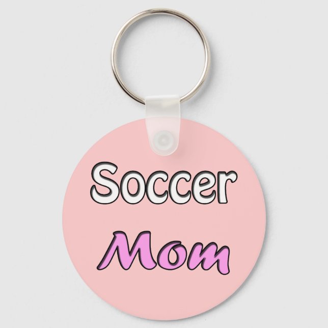 Soccer Mum Key Ring (Front)
