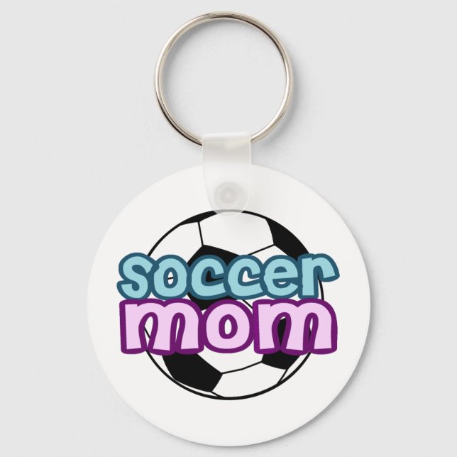 Soccer Mum Key Ring (Front)