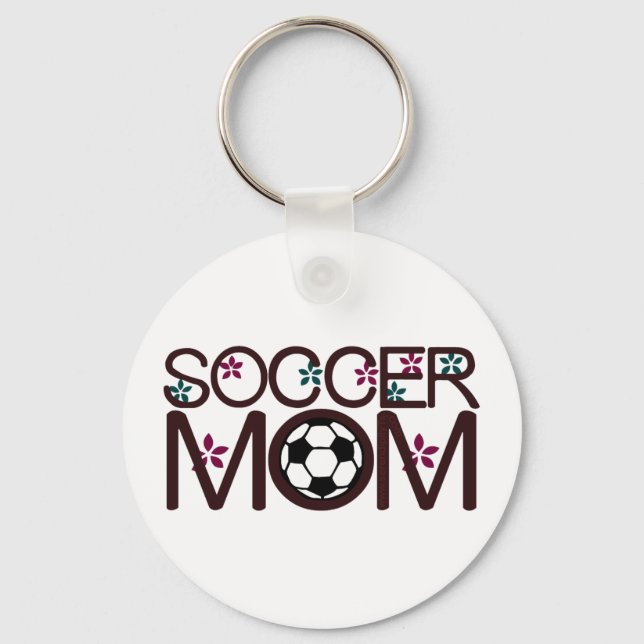 Soccer Mum Key Ring (Front)