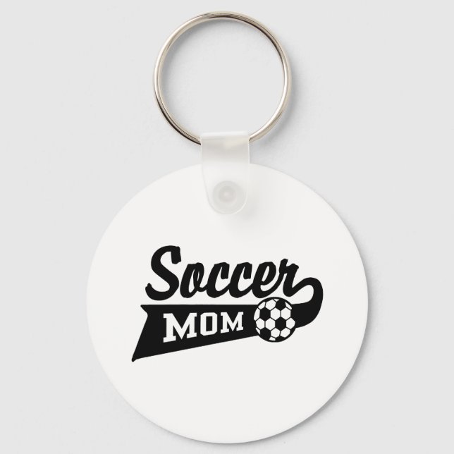 Soccer Mum Key Ring (Front)
