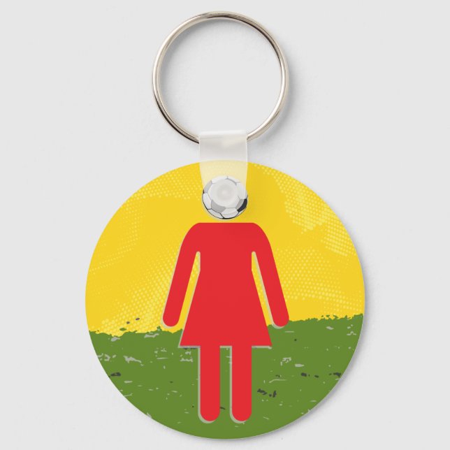 Soccer Mum Key Ring (Front)