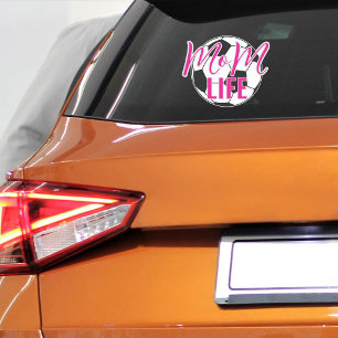 Soccer Mum Life Vinyl Car Window