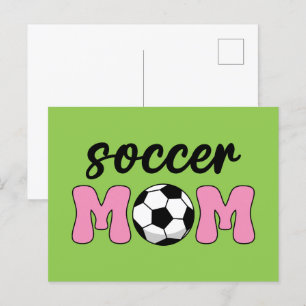 Soccer Mum Mother's Day Holiday Postcard