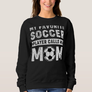 Soccer Mum Mothers Day Mummy Outfit For Women Sweatshirt