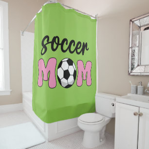 Soccer Mum Mother's Day Shower Curtain