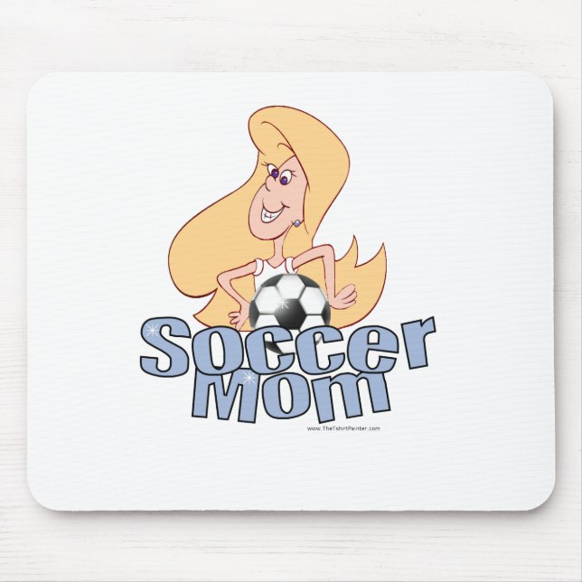 Soccer Mum Mouse Pad (Front)