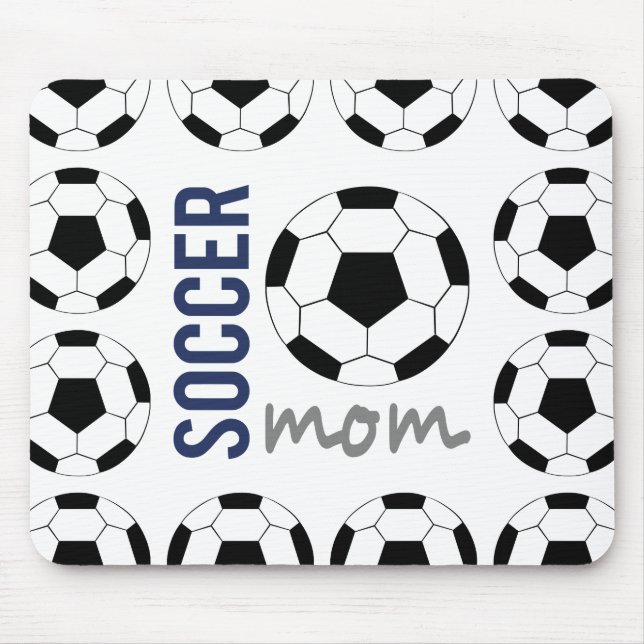 Soccer Mum Mouse Pad (Front)
