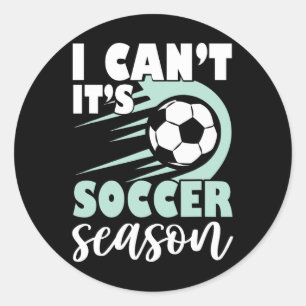 Soccer Mum Mummy  Classic Round Sticker