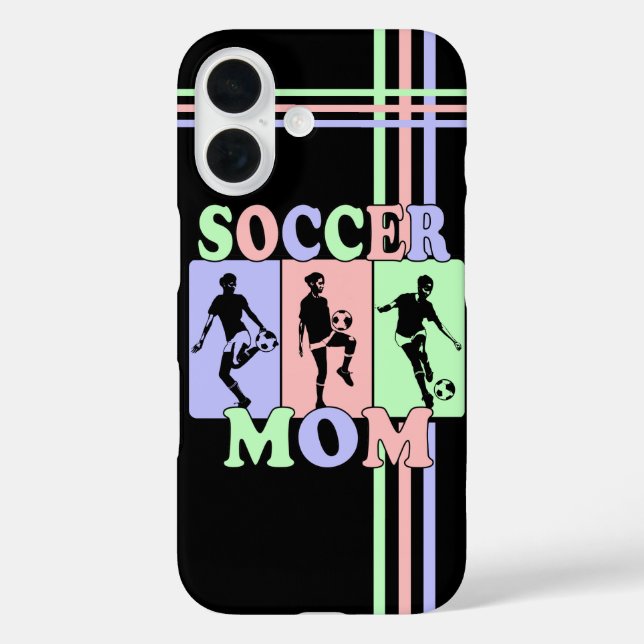 Soccer Mum Pastels Case-Mate iPhone Case (Back)
