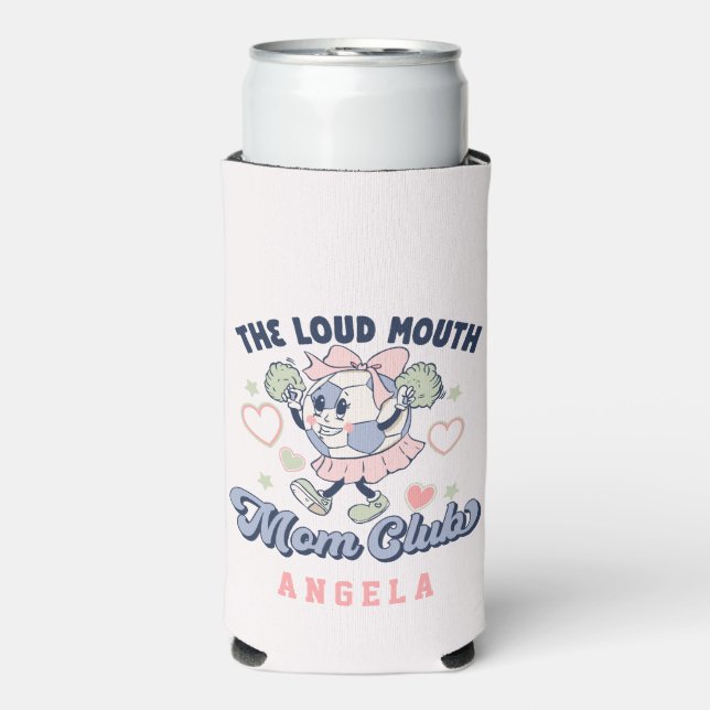 Soccer Mum Personalised Seltzer Can Cooler (Seltzer Front)
