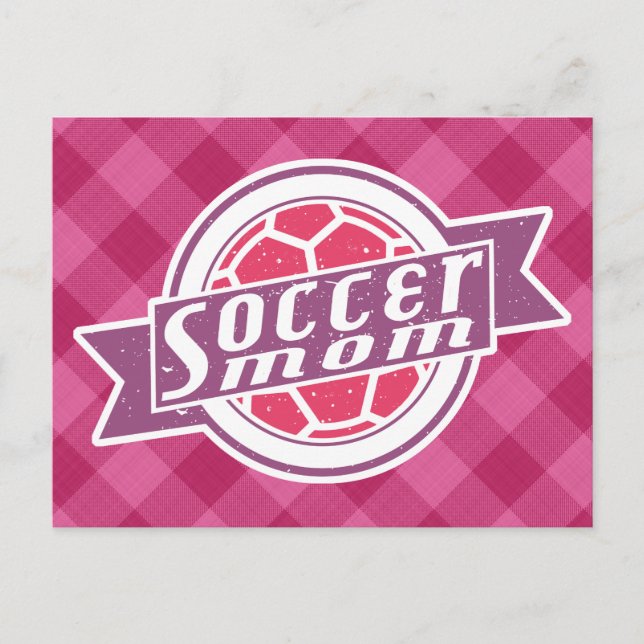 Soccer Mum Postcard (Front)