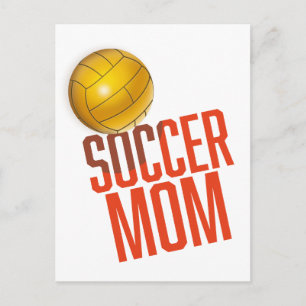 Soccer Mum Postcard