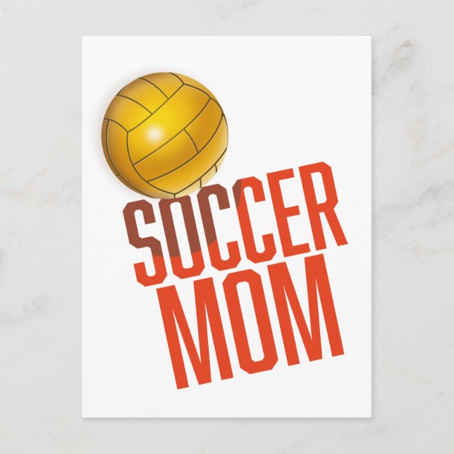 Soccer Mum Postcard (Front)