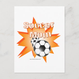 Soccer Mum Postcard