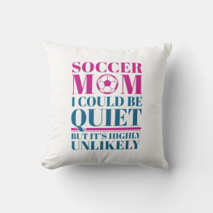 Soccer Mum Quiet Cushion