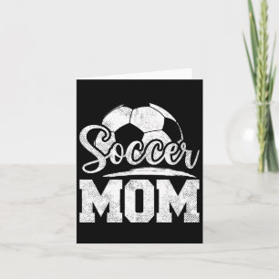 Soccer Mum Soccer Player Game Day Mother's Day Card