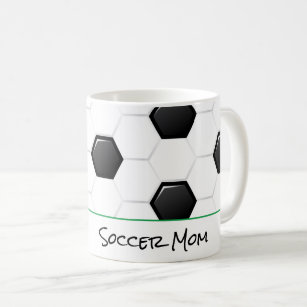 Soccer Mum Sports Team Spirit Ball Goal Player Coffee Mug
