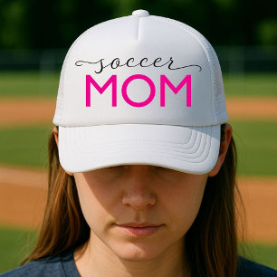 Soccer Mum Sporty Trucker Hat