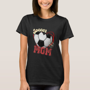Soccer Mum Womens Cheer Soccer Mum Mother's Day So T-Shirt