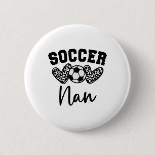 Soccer Nan Matching Family Soccer 6 Cm Round Badge