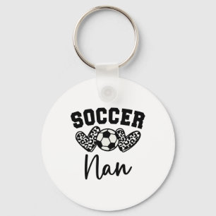 Soccer Nan Matching Family Soccer  Key Ring