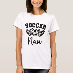 Soccer Nan Matching Family Soccer  T-Shirt