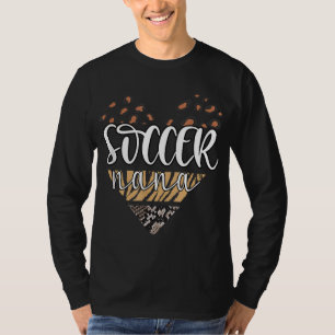 Soccer Nana Heart Proud Soccer Player Grandmother T-Shirt