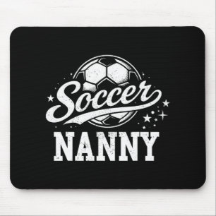 Soccer Nanny Family Matching Soccer Lovers Mouse Pad
