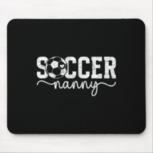 Soccer Nanny Grandma Proud Nanny Of A Soccer Playe Mouse Pad