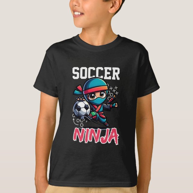 Soccer Ninja | Anime Vintage Special T-Shirt (Front)