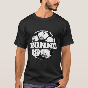 Soccer Nonno Soccer Ll Split Funny Soccer Nonno T-Shirt