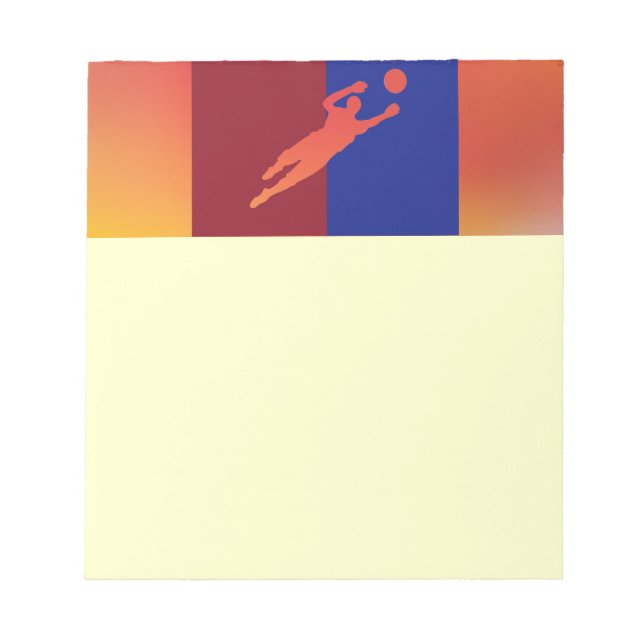 Soccer Notebook Notepad (Front)