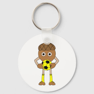 Soccer Nut Key Ring