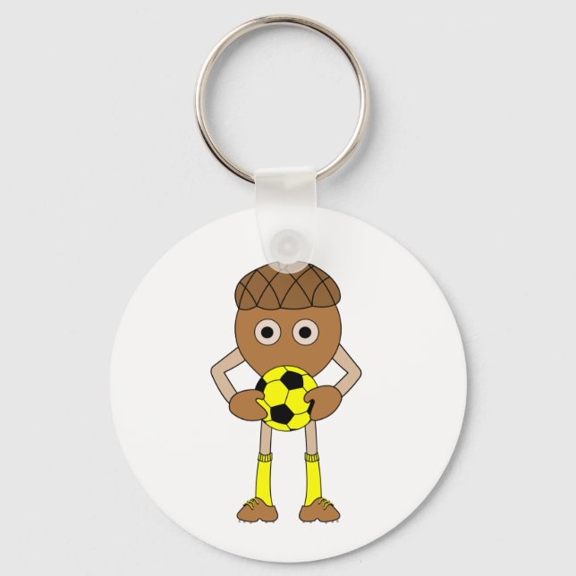 Soccer Nut  Key Ring (Front)