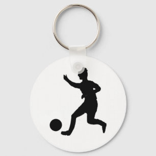 Soccer or football key ring