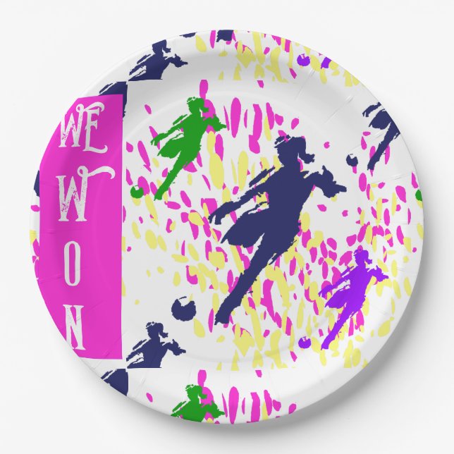 SOCCER           PAPER PLATE (Front)