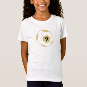 Soccer Party Guest of Honour Custom Age T-Shirt